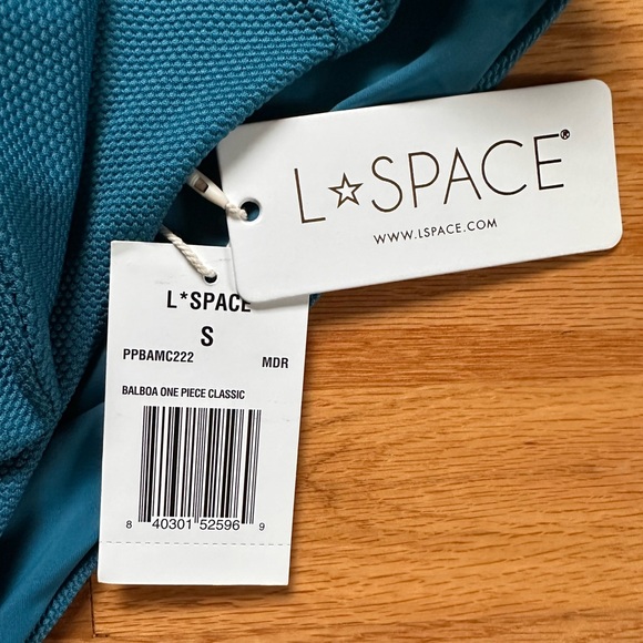 NWT!  LSPACE Balboa one-piece (hygenic liner intact) - Picture 3 of 6